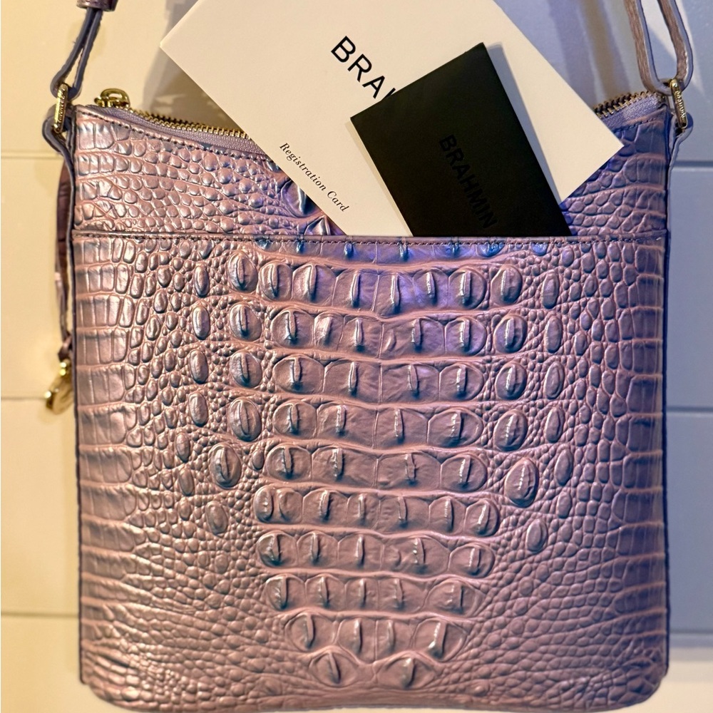 Brahmin Katie Frosted Lilac Melbourne. 💜NWOT.